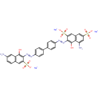 C.I. Direct Blue 2 formula graphical representation