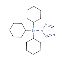 Azocyclotin formula graphical representation