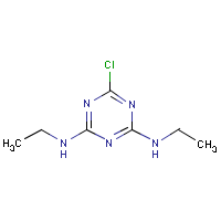 Simazine formula graphical representation