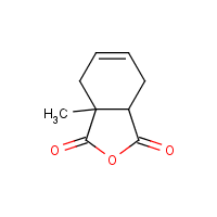 Methyltetrahydrophthalic anhydride formula graphical representation