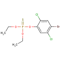 Bromophos-ethyl formula graphical representation