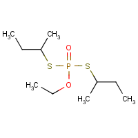 Cadusafos formula graphical representation