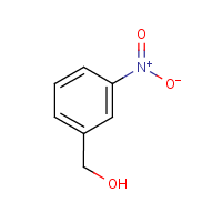 3-Nitrobenzyl alcohol formula graphical representation