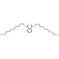 Didecyl phthalate formula graphical representation