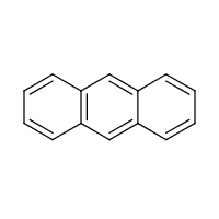 Anthracene formula graphical representation