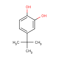 4-tert-Butylcatechol formula graphical representation