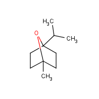 1,4-Epoxy-p-menthane formula graphical representation