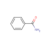Benzamide formula graphical representation