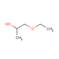 1-Ethoxy-2-propanol formula graphical representation