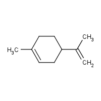 Limonene formula graphical representation