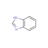 Benzimidazole formula graphical representation