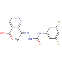 Diflufenzopyr formula graphical representation