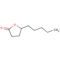 gamma-Nonalactone formula graphical representation
