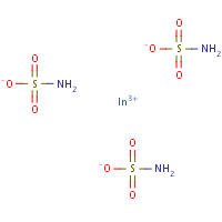 Indium(III) sulfamate formula graphical representation