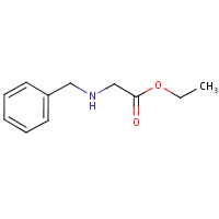 N-Benzylglycine ethyl ester formula graphical representation