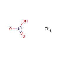 Neptunium nitrate formula graphical representation