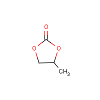 Propylene carbonate formula graphical representation