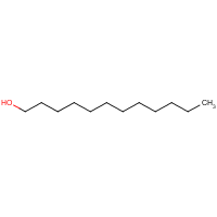 1-Dodecanol formula graphical representation