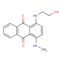 C.I. Disperse Blue 3 formula graphical representation