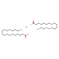 Magnesium stearate formula graphical representation