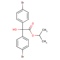 Bromopropylate formula graphical representation