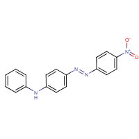 C.I. Disperse Orange 1 formula graphical representation