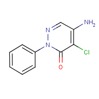 Pyrazon formula graphical representation