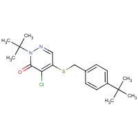 Pyridaben formula graphical representation