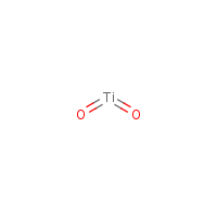 Anatase formula graphical representation