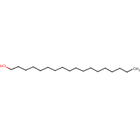 Stearyl alcohol formula graphical representation