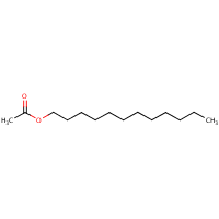 Lauryl acetate formula graphical representation