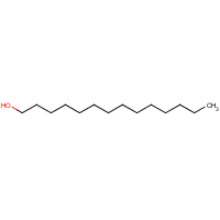Myristyl alcohol formula graphical representation