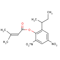 Binapacryl formula graphical representation