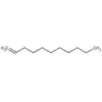 1-Undecene formula graphical representation