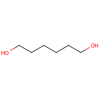 1,6-Hexanediol formula graphical representation