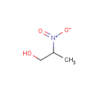2-Nitro-1-propanol formula graphical representation