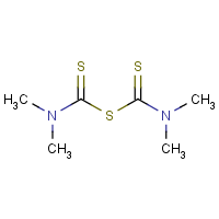 Tetramethylthiuram monosulfide formula graphical representation