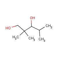 2,2,4-Trimethyl-1,3-pentanediol formula graphical representation