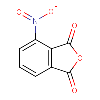 3-Nitrophthalic anhydride formula graphical representation