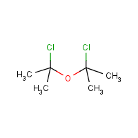 Bis(2-chloroisopropyl) ether formula graphical representation