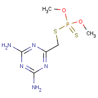 Menazon formula graphical representation