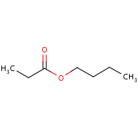 n-Butyl propionate formula graphical representation