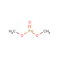 Dimethyl hydrogen phosphite formula graphical representation