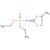 Mephosfolan formula graphical representation