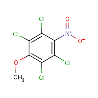 2,3,5,6-Tetrachloro-4-nitroanisole formula graphical representation