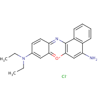 Nile Blue formula graphical representation
