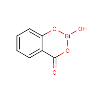 Bismuth subsalicylate formula graphical representation