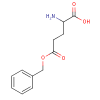 gamma-Benzyl L-glutamate formula graphical representation