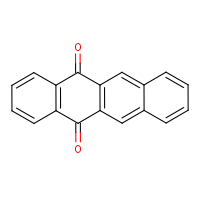 5,12-Naphthacenequinone formula graphical representation