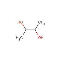2,3-Butanediol formula graphical representation